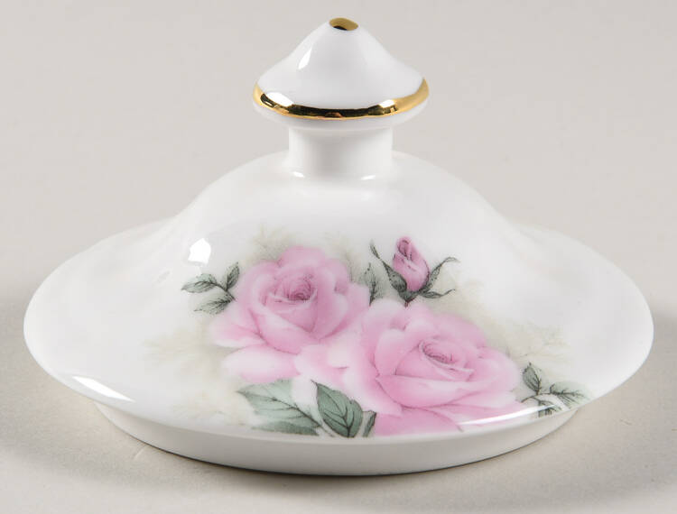 Rose Bouquet Lid for Sugar Bowl