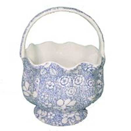 Blue Dynasty 6" Handled Basket