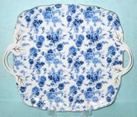 Chintz Alicia Square Handled Cake Plate