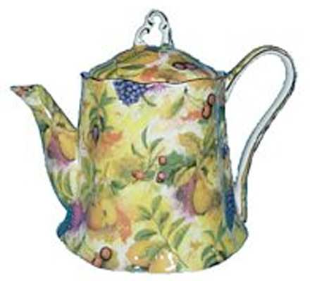 Chintz Fruit Teapot & Lid