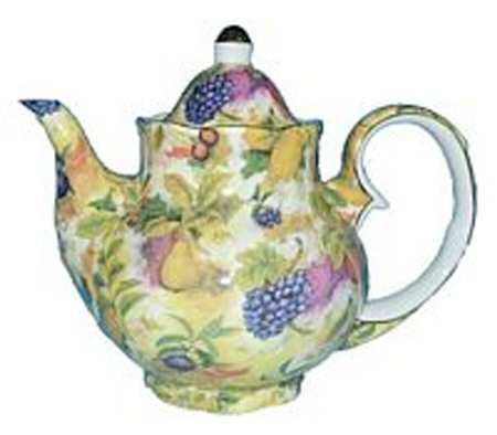 Chintz Fruit Teapot & Lid