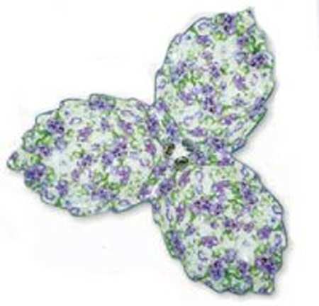 Chintz Pansy 3-Part Relish