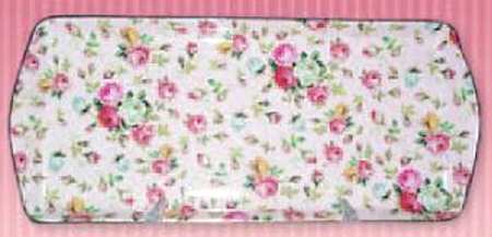 Chintz Pink 13" Rectangular Tray