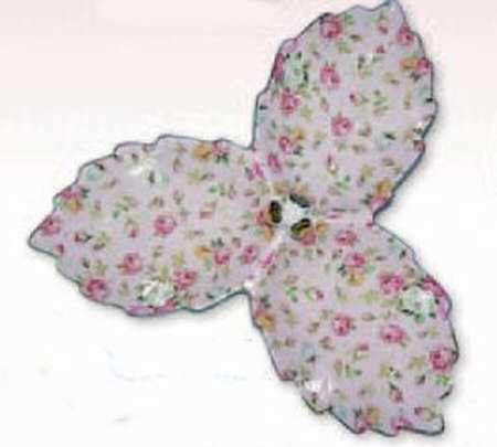Chintz Pink 3-Part Relish