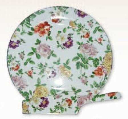 Chintz White Cake Plate and Server (Boxed Set)