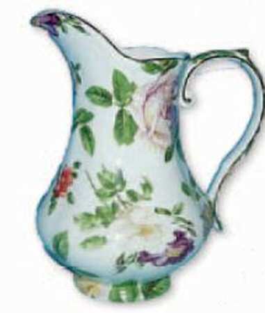 Chintz White Pitcher