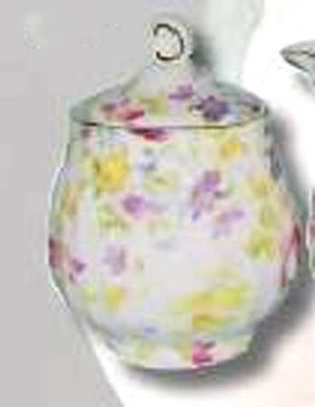 Tea Rose Sugar Bowl & Lid