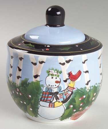 Woodland Friends Sugar Bowl & Lid