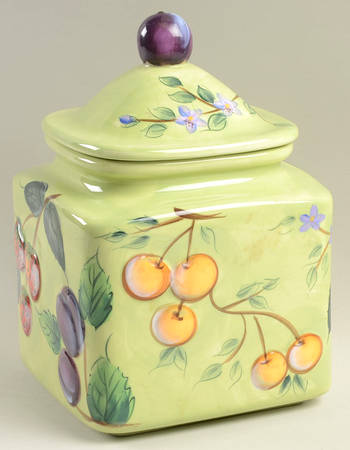 Fruit N' Berries Medium Canister & Lid