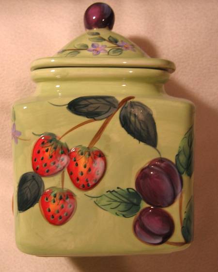 Fruit N' Berries Cup for Individual Teapot & Lid with Cup