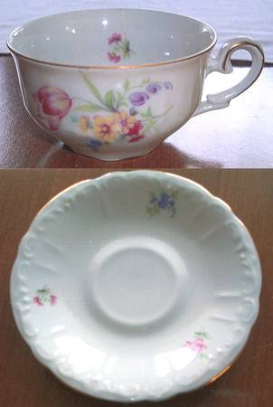 GMY204 Flat Cup & Saucer Set