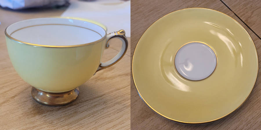 8175 Footed Demitasse Cup & Saucer Set