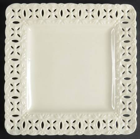Regal Cream Square Dessert Plate