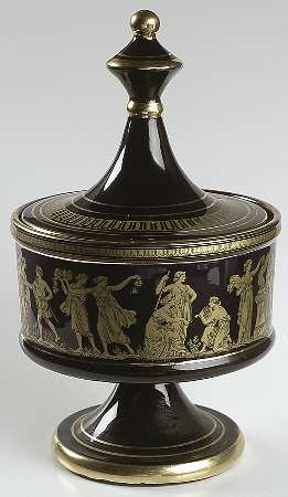 GR13 Footed Candy Dish & Lid
