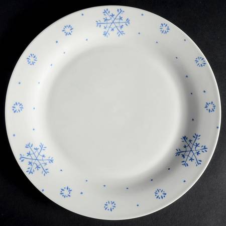 Snow Festival Luncheon Plate