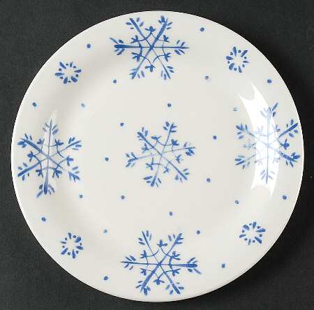 Snow Festival Bread & Butter Plate