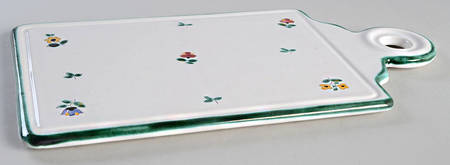 Scattered Blooms Accessories Green Handled Cheese Board