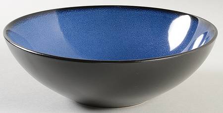 Antica Roma Blue 9" Round Vegetable Bowl