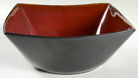 Soho Lounge Red Large Square Serving Bowl