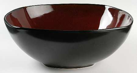 Soho Lounge Red 12" Square Vegetable Bowl