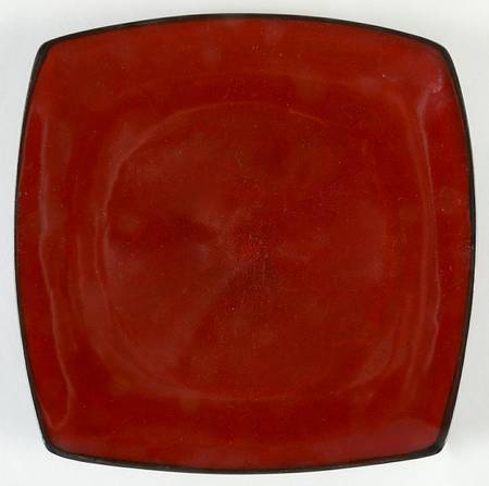 Soho Lounge Red Salad Plate