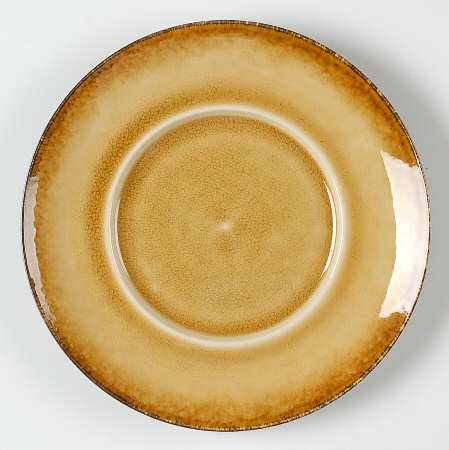 Earth Retreat Cream Salad Plate