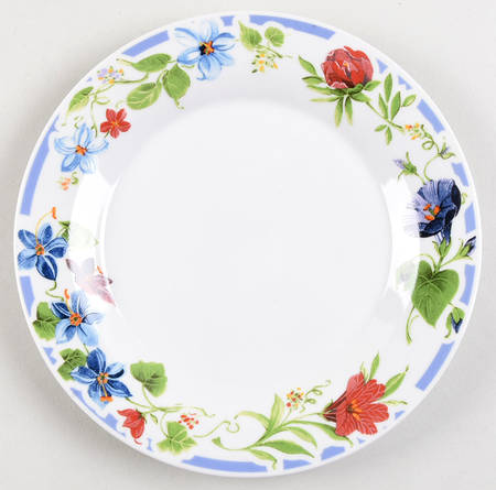 Iris Bloom Salad/Dessert Plate