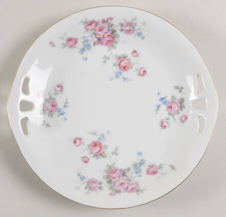 Roman V Handled Cake Plate