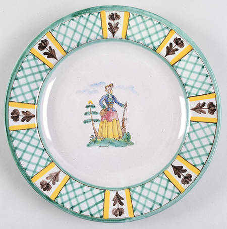 Hunter's Delight (Rim, Smooth) Dinner Plate