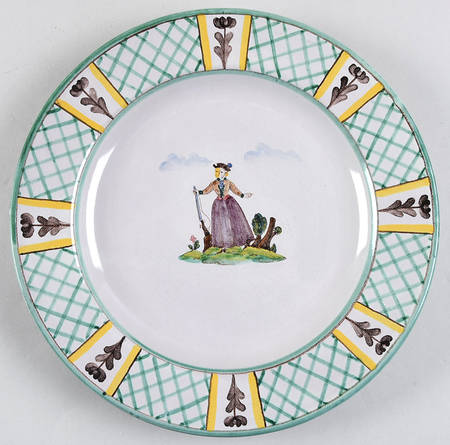 Hunter's Delight (Rim, Smooth) Dinner Plate