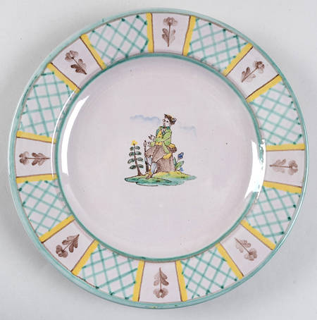 Hunter's Delight (Rim, Smooth) Dinner Plate