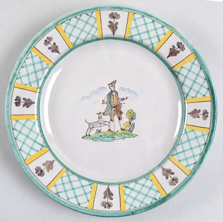 Hunter's Delight (Rim, Smooth) Dinner Plate