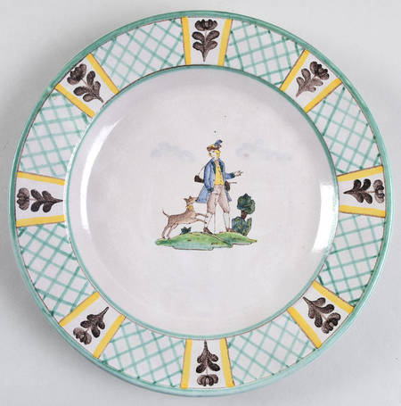Hunter's Delight (Rim, Smooth) Dinner Plate