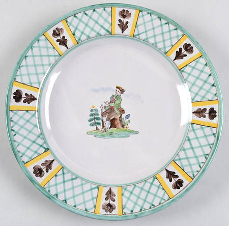 Hunter's Delight (Rim, Smooth) Dinner Plate