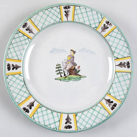 Hunter's Delight (Rim, Smooth) Dinner Plate