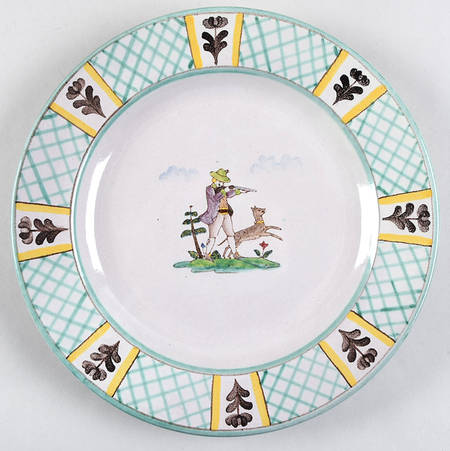 Hunter's Delight (Rim, Smooth) Dinner Plate
