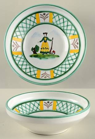 Hunter's Delight (Rim, Smooth) Coupe Cereal Bowl