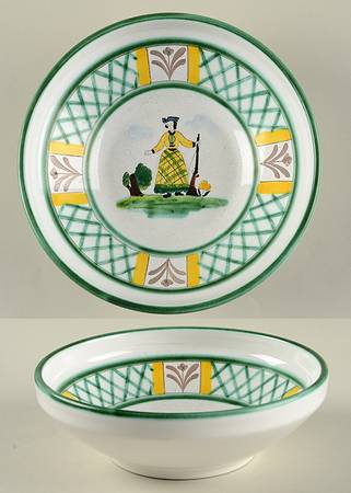 Hunter's Delight (Rim, Smooth) Coupe Cereal Bowl