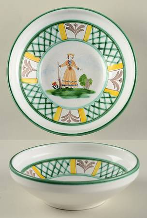 Hunter's Delight (Rim, Smooth) Coupe Cereal Bowl
