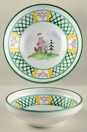 Hunter's Delight (Rim, Smooth) Coupe Cereal Bowl