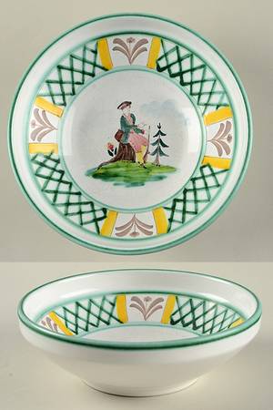 Hunter's Delight (Rim, Smooth) Coupe Cereal Bowl