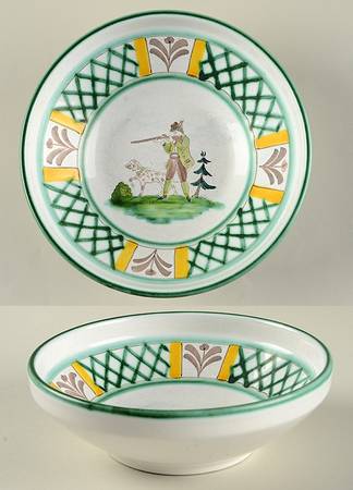 Hunter's Delight (Rim, Smooth) Coupe Cereal Bowl
