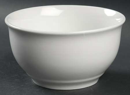 White Elements 6" Mixing Bowl