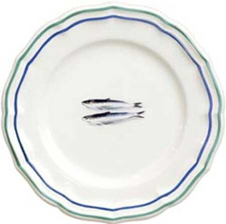 Voyages En France Ocean (Mer) Salad/Dessert Plate