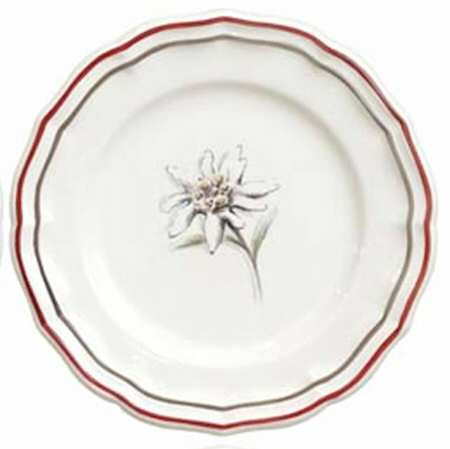 Voyages En France Alpine (Montagne) Salad/Dessert Plate