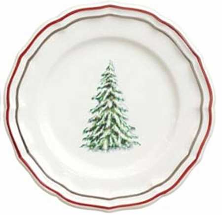 Voyages En France Alpine (Montagne) Salad/Dessert Plate