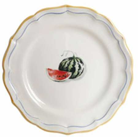 Voyages En France Provence Salad/Dessert Plate