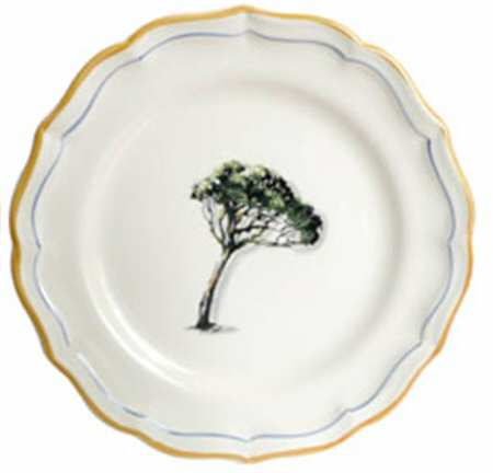 Voyages En France Provence Salad/Dessert Plate