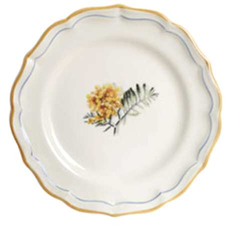 Voyages En France Provence Salad/Dessert Plate