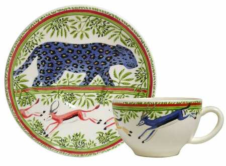 Zenaba Flat Cup & Saucer Set